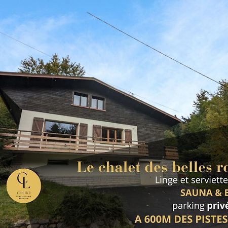 Chalet Des Belles Roches, 14 Pers, Garden, Sauna La Bresse Bagian luar foto