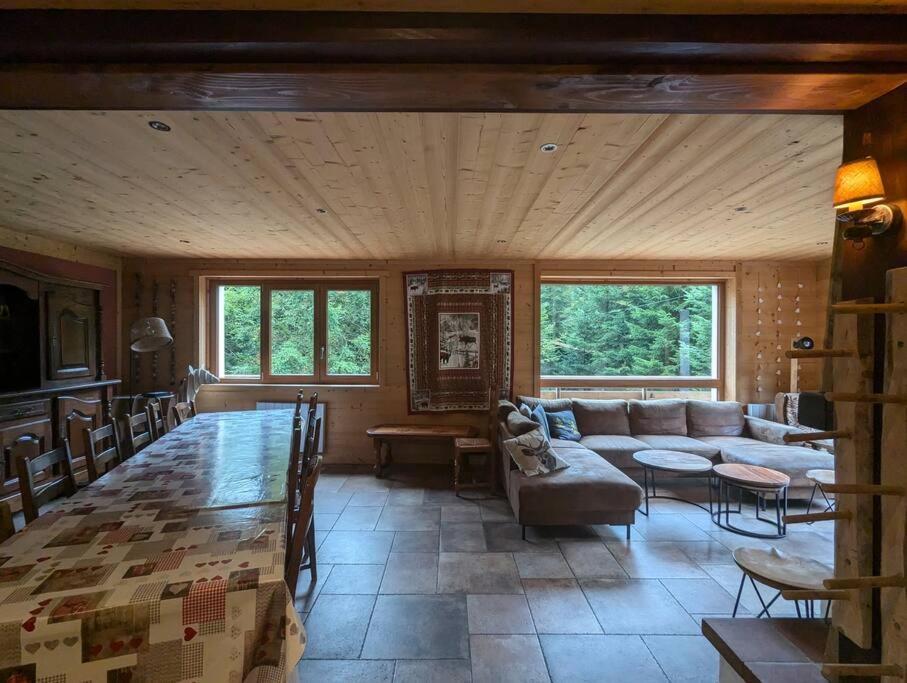 Chalet Des Belles Roches, 14 Pers, Garden, Sauna La Bresse Bagian luar foto